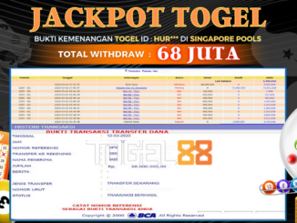 bukti jackpot togel88