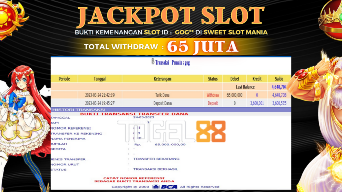 Bukti jackpot Togel88 #34