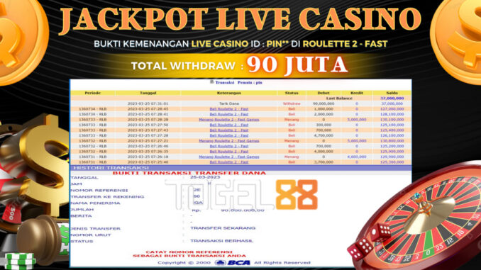 Bukti jackpot Togel88 #32