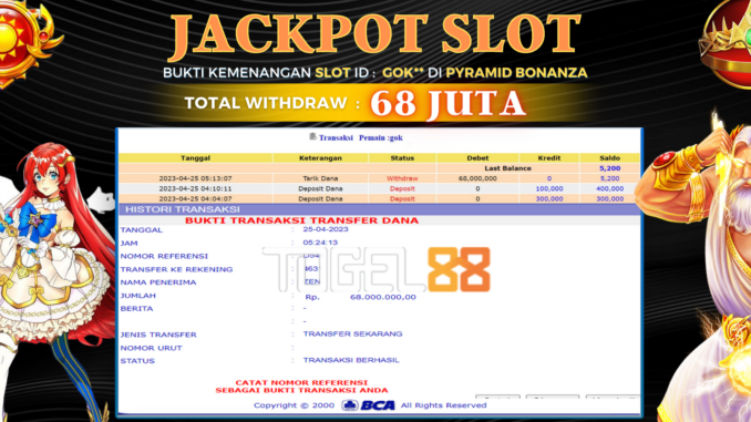 Bukti jackpot Togel88 #124