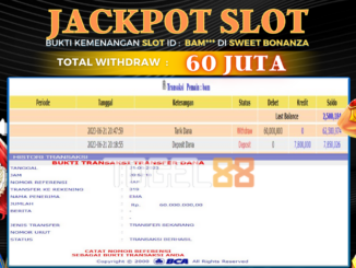 Bukti jackpot Togel88 #263