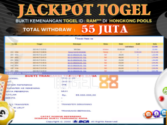 Bukti jackpot Togel88 #272