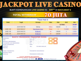 Bukti jackpot Togel88 #289