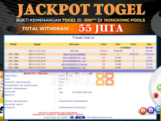 Bukti jackpot Togel88 #300