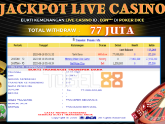 Bukti jackpot Togel88 #353