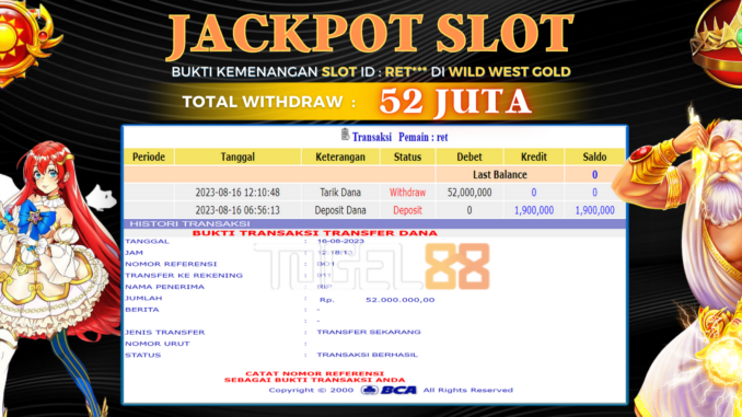 Bukti jackpot Togel88 #348