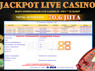 Bukti jackpot Togel88 #425