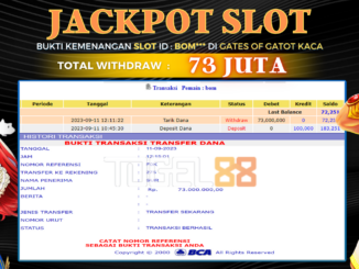 Bukti jackpot Togel88 #426