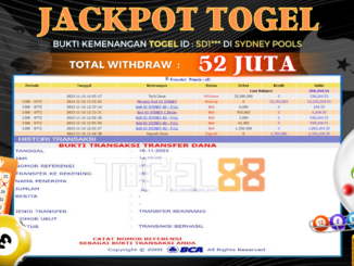 Bukti jackpot Togel88 #486