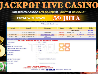 Bukti jackpot Togel88 #502