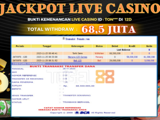 Bukti jackpot Togel88 #505