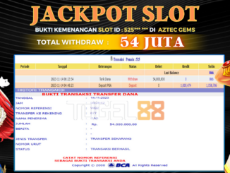 Bukti jackpot Togel88 #478