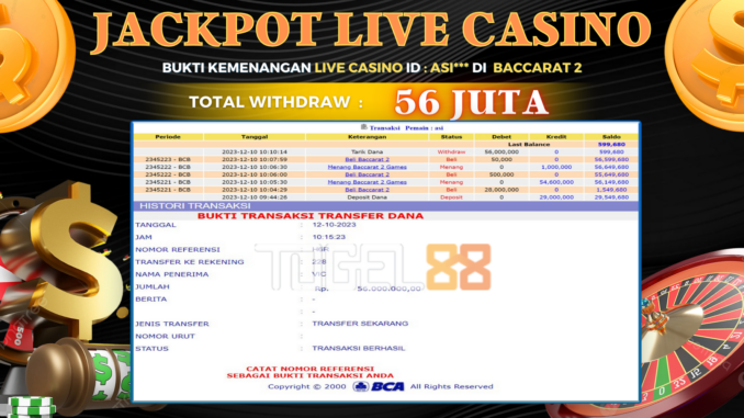 Bukti jackpot Togel88 #542