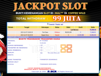 Bukti jackpot Togel88 #534