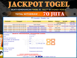 BUKTI JP TOGEL88 #563