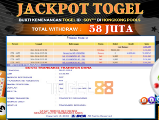 BUKTI JP TOGEL88 #601